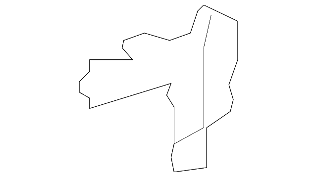 55333-0T010 CENTER BRACE, RIGHT