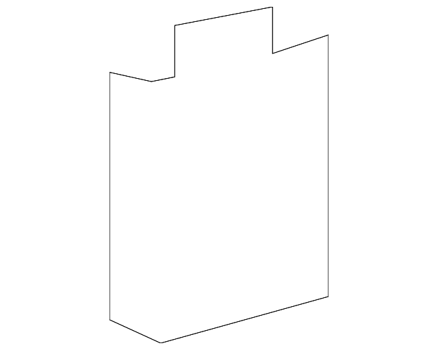 55381-0T010 REINFORCEMENT BRACKET, LEFT