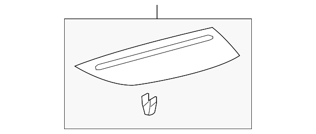 55981-0T011-C0 Деталь DEFROSTER TRIM