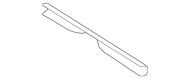 ZZP1-71-250 Деталь REAR RAIL, LEFT