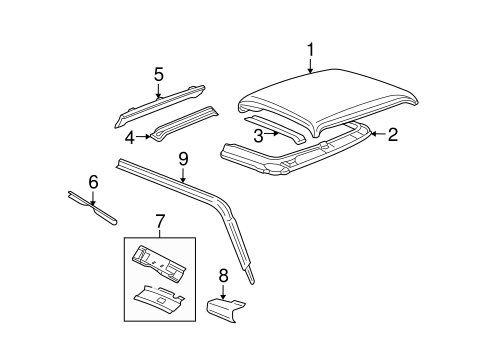 B3000 ROOF & COMPONENTS