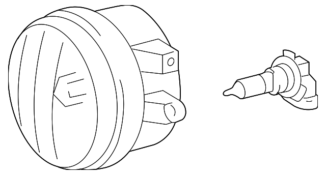 81210-0E022 Деталь FOG LAMP ASSY, LEFT