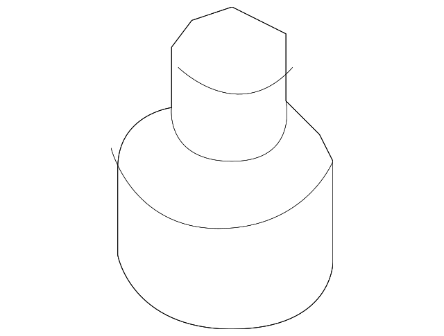 1Q0-825-443-A Деталь RETAINER ASSY BUFFER, LEFT