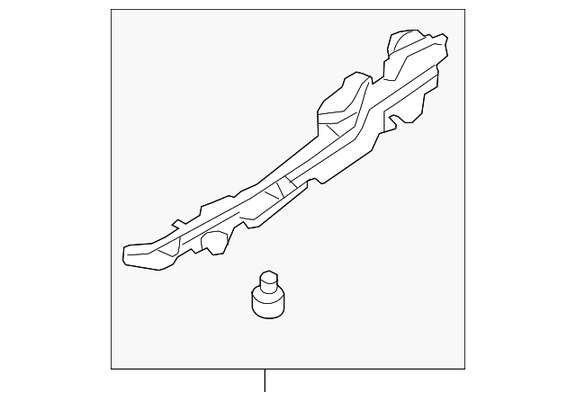 1Q0-825-347-F-03C Деталь RETAINER ASSY, LEFT