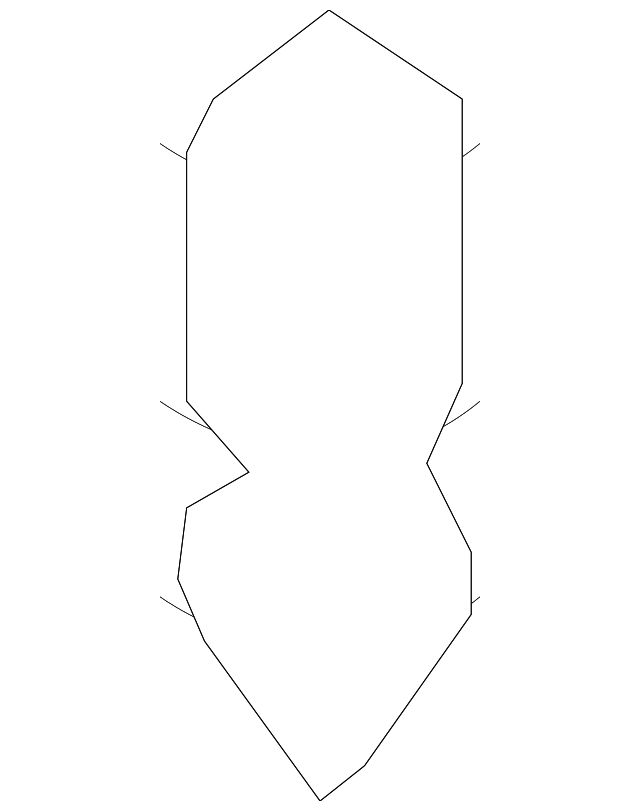 1Q0-825-410 Деталь HINGE ASSY SPRING, LEFT