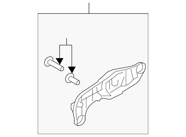 1Q0-825-956-C Деталь LOCK ARM, RIGHT