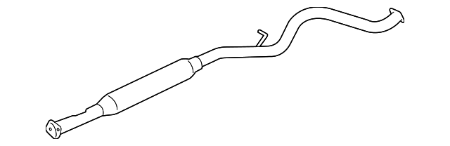 SU003-01118 Деталь INTERMED PIPE