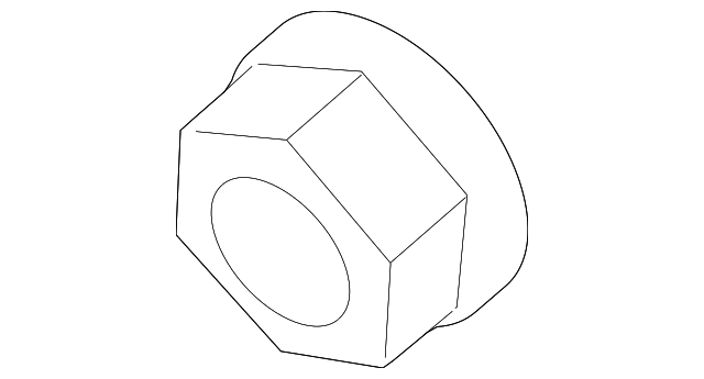 SU003-02867 Деталь MUFFLER & PIPE NUT