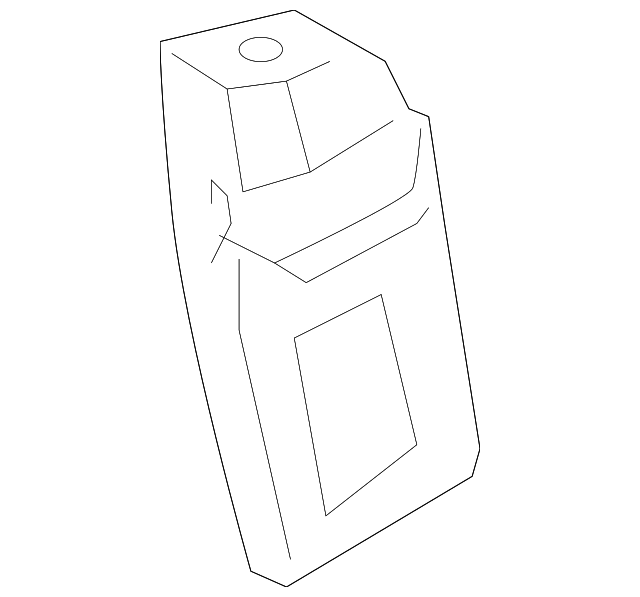 51072-04020 Деталь REAR SIDE RAIL BRACKET, LEFT
