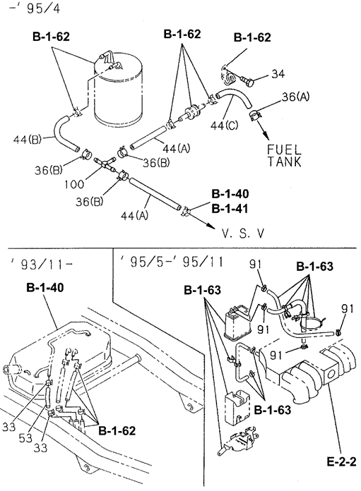 BODY / AIR CONDITIONING/A/C EVAPORATOR SYSTEM (ENGINE) (1) for 1996 Honda PASSPORT #1