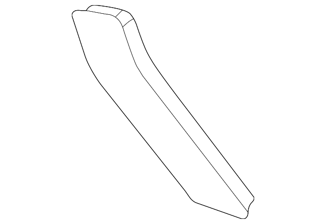 3B4-867-371-R48 Деталь PULL HANDLE COVER, LEFT