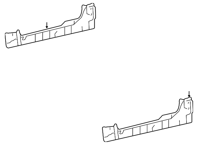 5L3Z-1610110-AA Деталь FLOOR SIDE RAIL, RIGHT