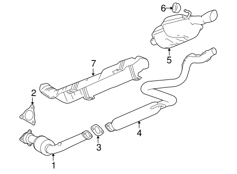 Cobalt EXHAUST COMPONENTS