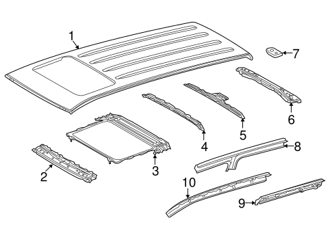 Land Cruiser ROOF & COMPONENTS