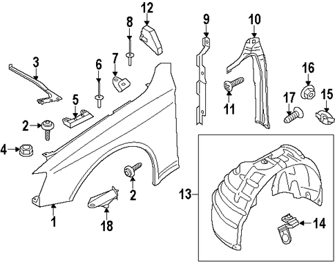 allroad FENDER & COMPONENTS