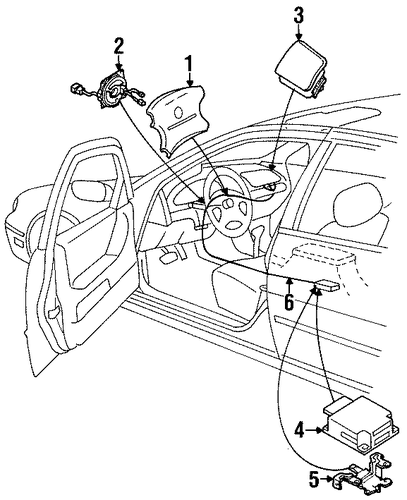 Altima AIR BAG COMPONENTS
