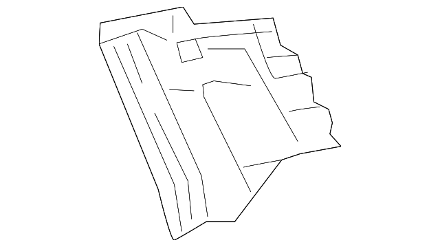 58215-52100 Деталь REINF PLATE, RIGHT