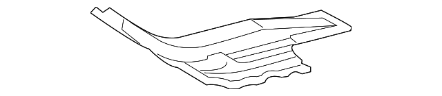57044-52043 Деталь FLOOR REINF, LEFT
