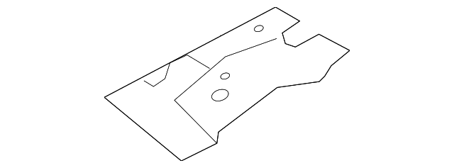 57801-52150 Деталь CENTER FLOOR PAN REINFORCEMENT, RIGHT