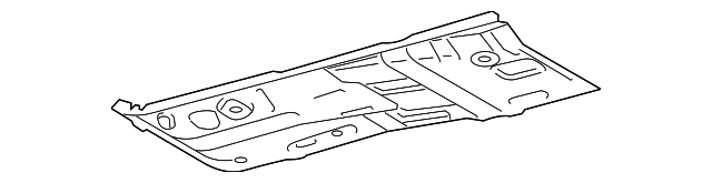 58111-52170 Деталь FRONT FLOOR PAN, RIGHT