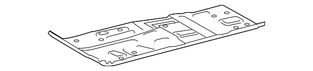 58112-52926 Деталь FRONT FLOOR PAN, LEFT