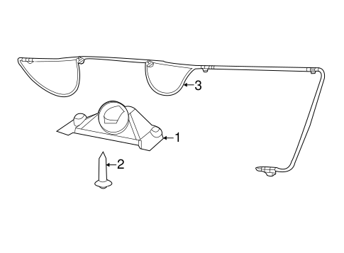 Sebring LICENSE LAMPS