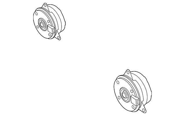 92251641 Деталь FAN MOTOR, LEFT