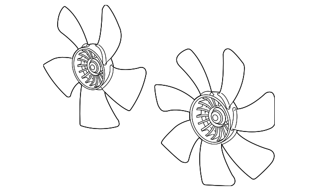 92277549 Деталь FAN BLADE, LEFT