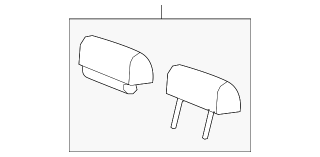 15904738 HEADREST, RIGHT