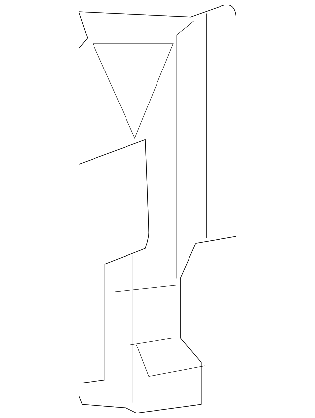 53294-07030 Деталь DEFLECTOR, LEFT