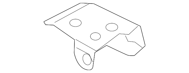 561-810-334 Деталь LOWER BRACKET, RIGHT