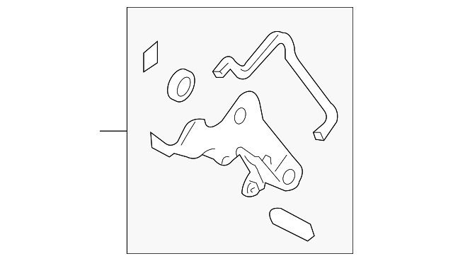 21380-3E000 INNER TIMING CVR, LEFT