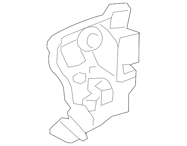 69030-0C050 LOCK ASSY, RIGHT