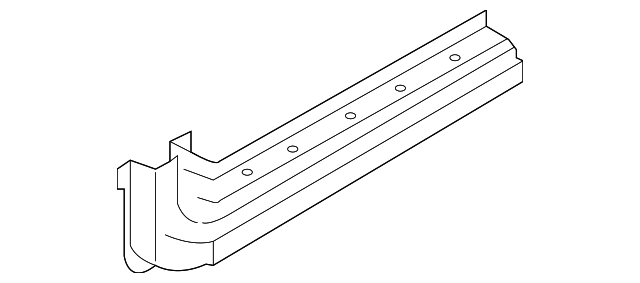 71312-3XD20 Деталь ROCKER PANEL, LEFT