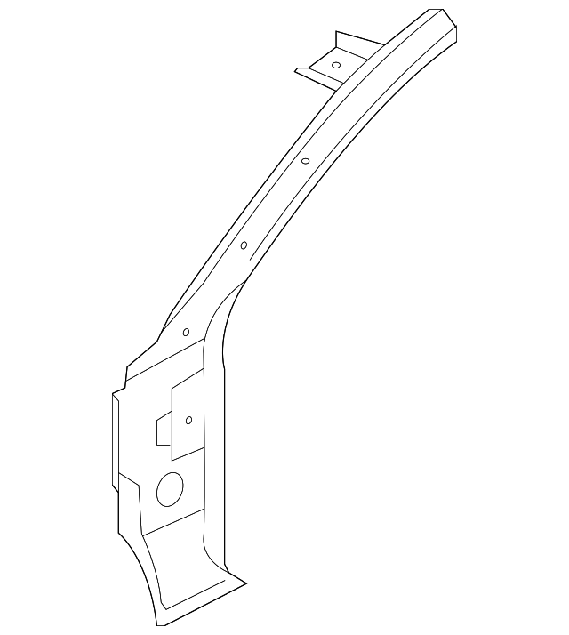 71201-3X200 Деталь INNER HINGE PLR, LEFT