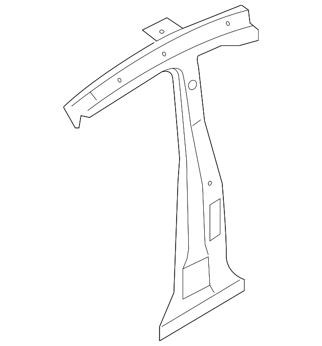 71401-3X200 Деталь INNER LOCK PLR, LEFT
