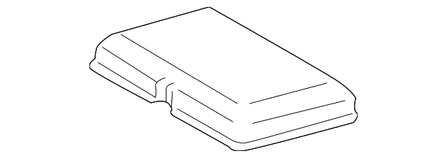 82661-0C223 Деталь UPPER COVER, LEFT