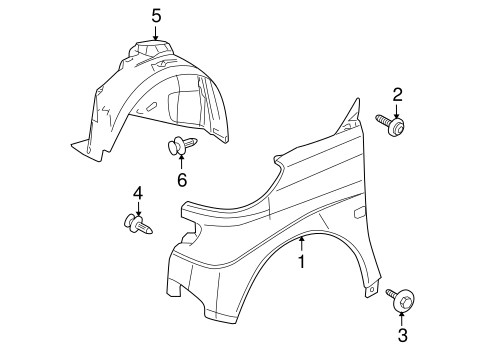 Fortwo FENDER & COMPONENTS