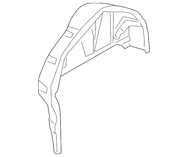 3C0-809-852 Деталь INNER WHEELHOUSE, RIGHT