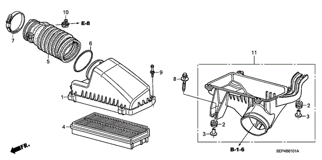 TL AIR CLEANER ('07)