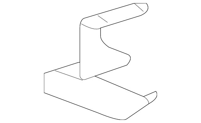 52028929AA Деталь BRACKET, LEFT