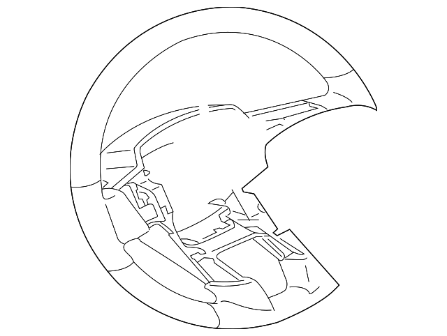 MN101109XA Деталь STEERING WHEEL