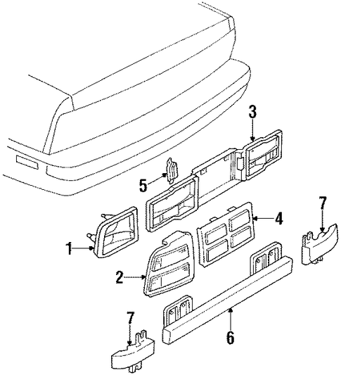 Cavalier TAIL LAMPS 3