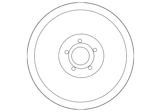 XL2Z1015CA Деталь WHEEL, STEEL