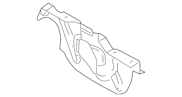 29130-26001 Деталь SIDE AIR BAFFLE, LEFT