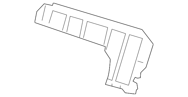 88896808 Деталь SEAT BACK FRAME