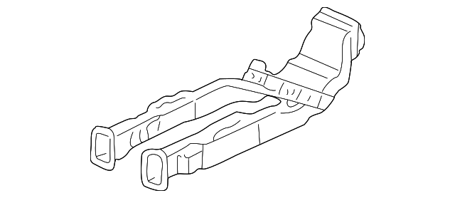 83331-S0K-A00 DUCT ASSY., RR. HEATER