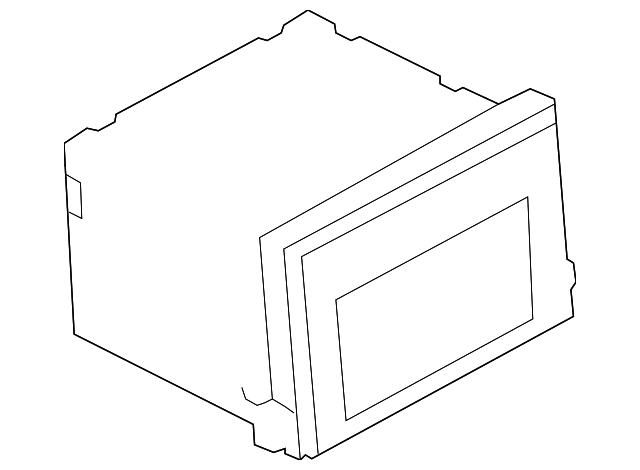 7A2Z18806DA Деталь DISPLAY UNIT