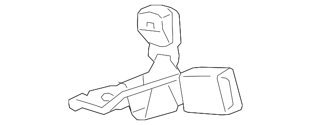 19302972 OUTER BUCKLE, LEFT