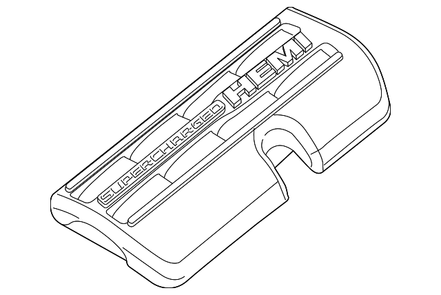 68186393AD Деталь ENGINE COVER, LEFT